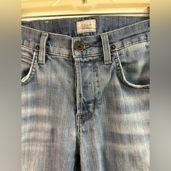 Hudson Distressed Jeans Size 33 - Picture 3 of 5